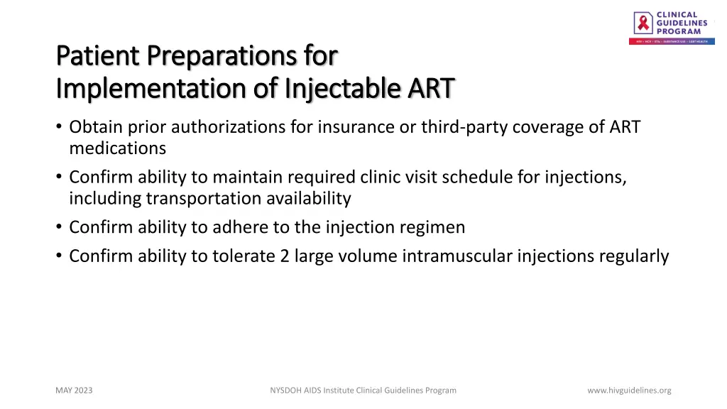 patient preparations for patient preparations