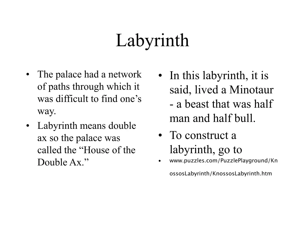 labyrinth