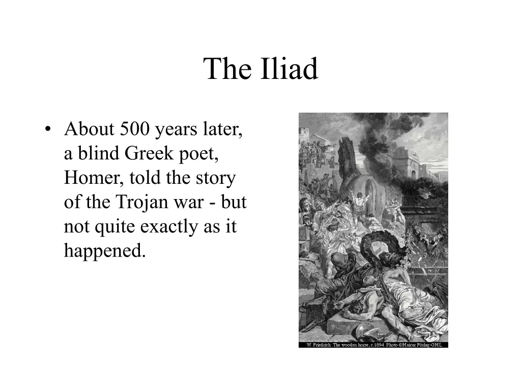the iliad