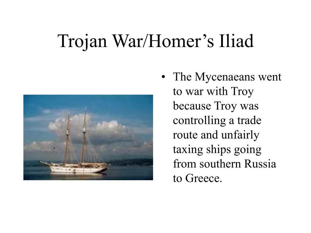 trojan war homer s iliad