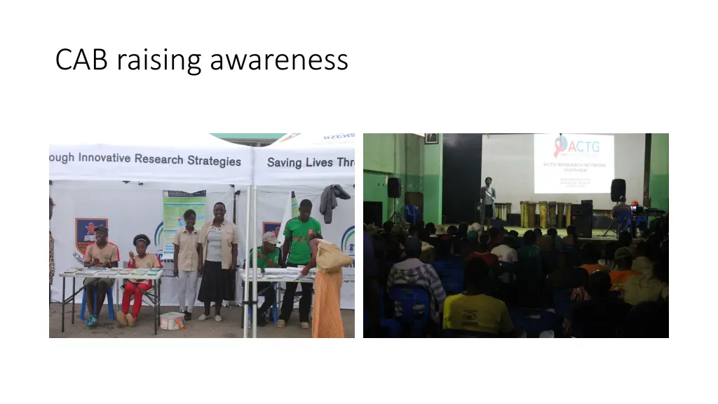 cab raising awareness
