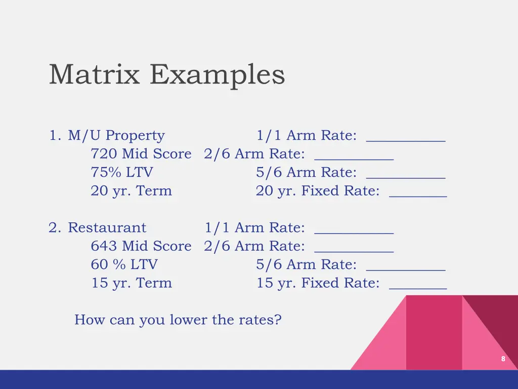 matrix examples