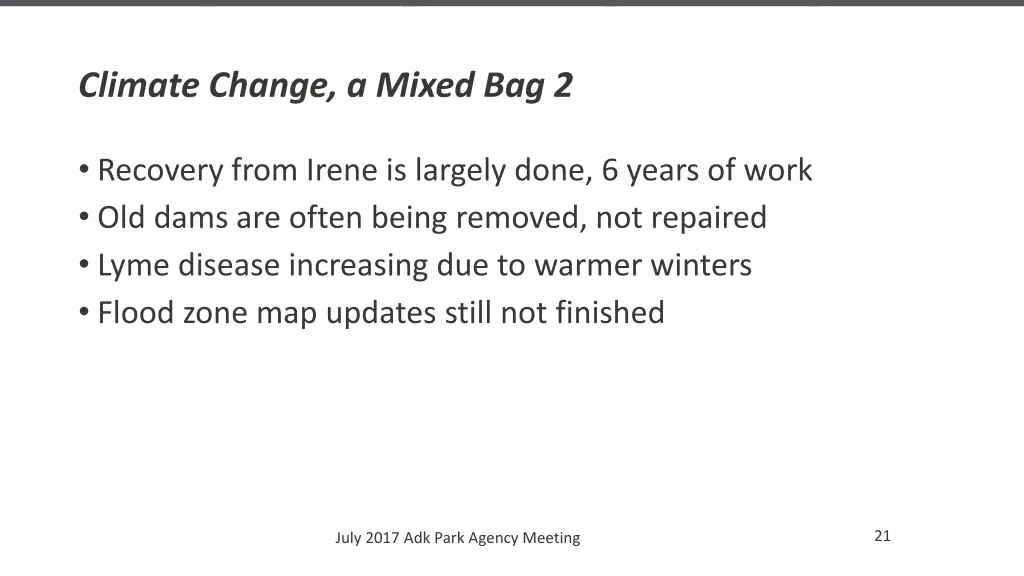 climate change a mixed bag 2