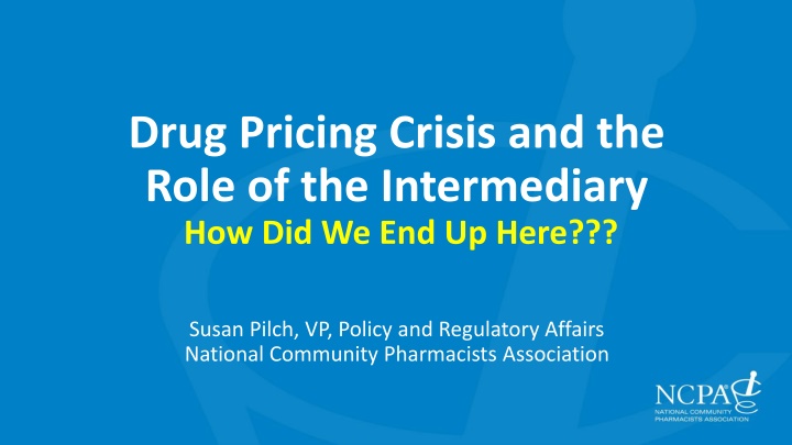 drug pricing crisis and the role