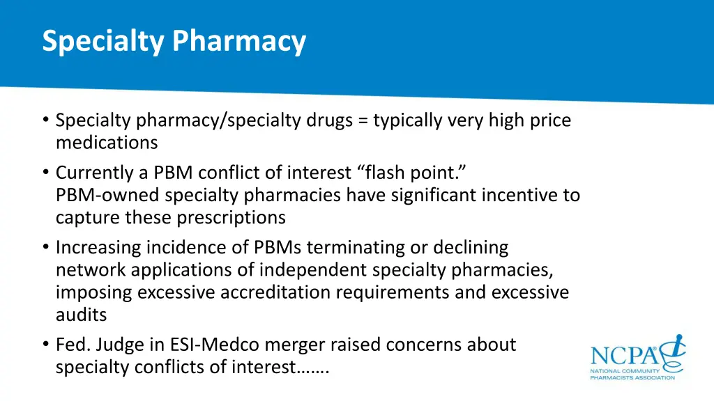 specialty pharmacy