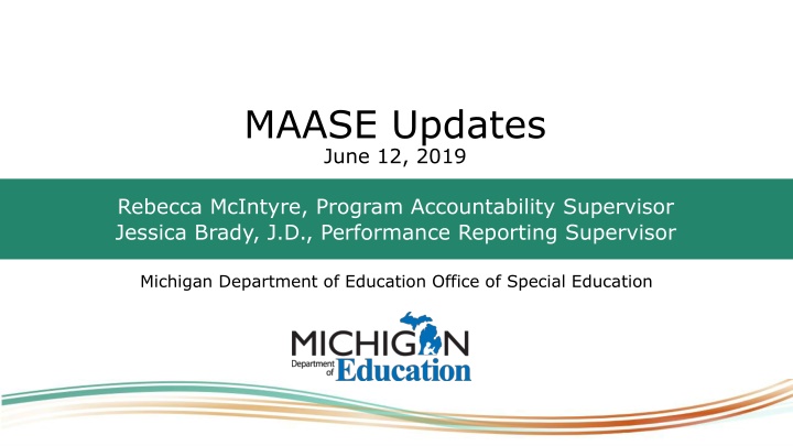 maase updates june 12 2019