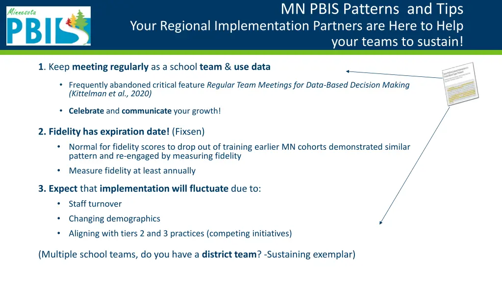 mn pbis patterns and tips