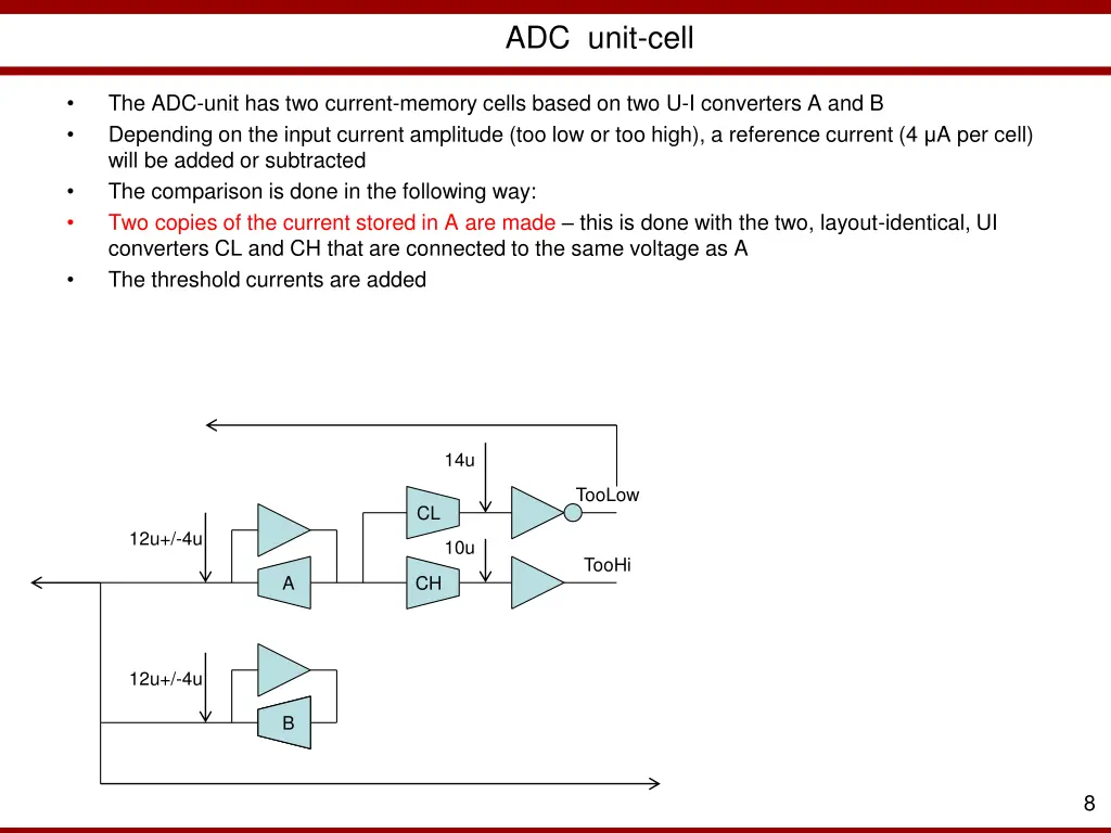 adc unit cell