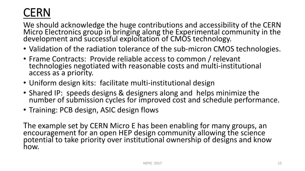 cern cern we should acknowledge the huge