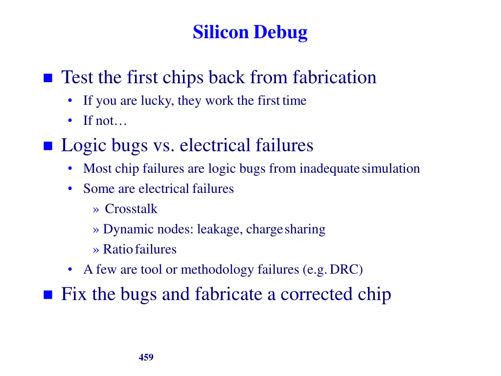 silicon debug