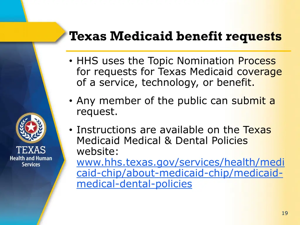 texas medicaid benefit requests