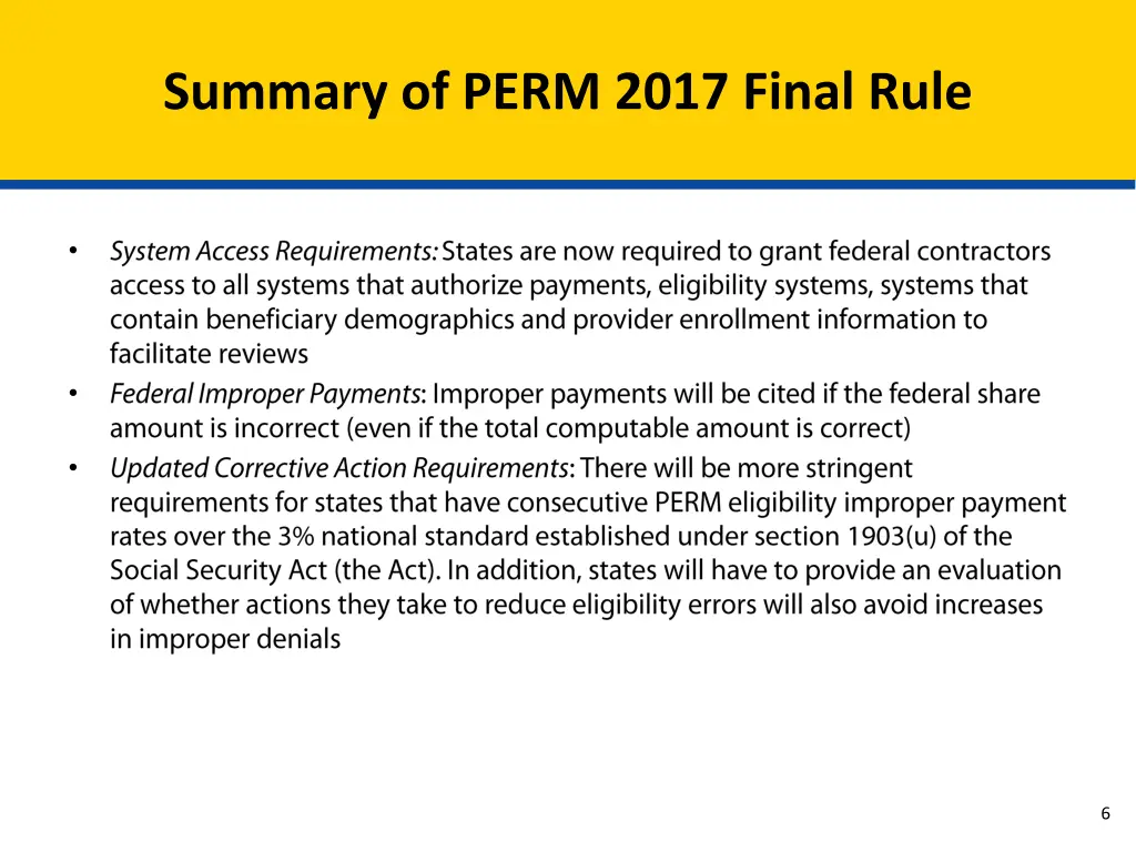 summary of perm 2017 final rule 1