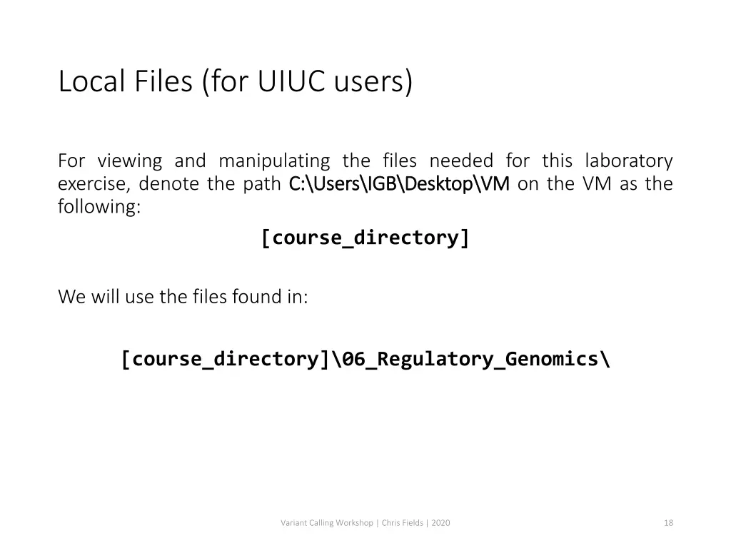 local files for uiuc users