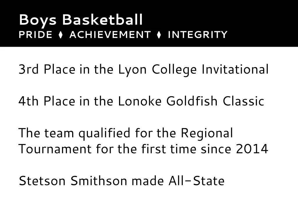 boys basketball pride achievement integrity