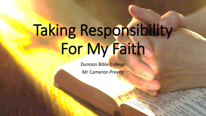 taking responsibility taking responsibility