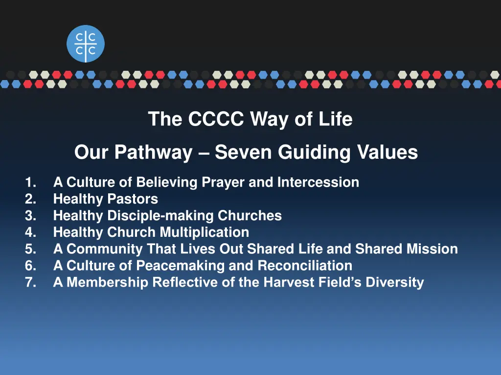 the cccc way of life 1