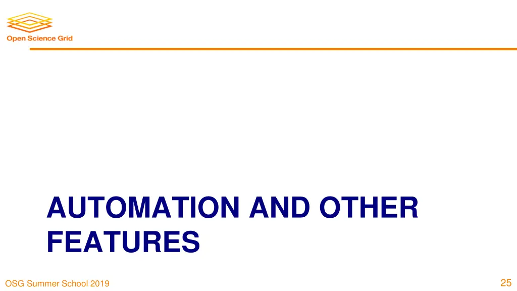 automation and other features