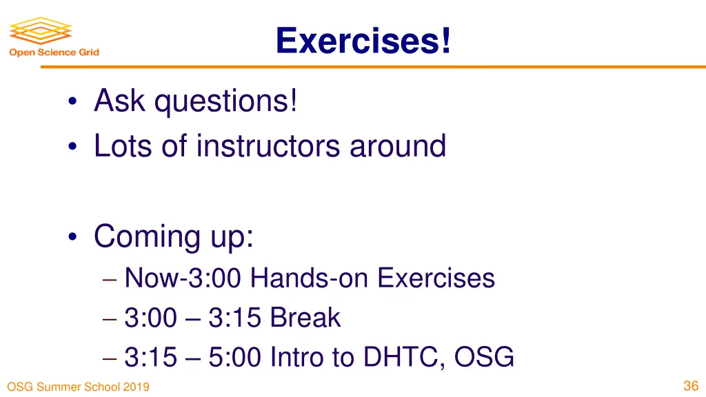 exercises
