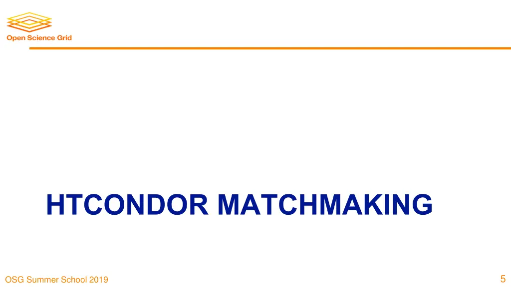 htcondor matchmaking