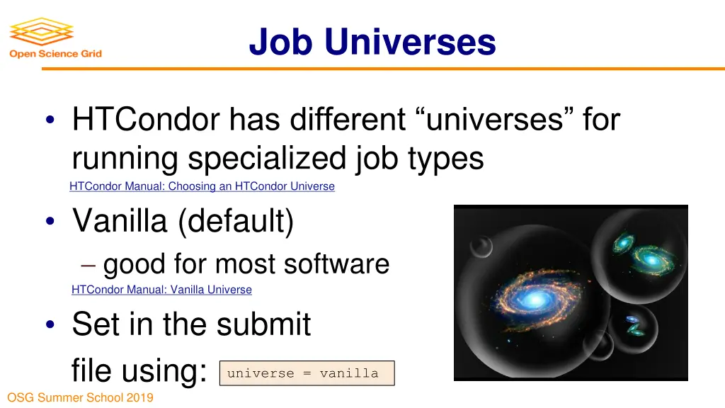 job universes