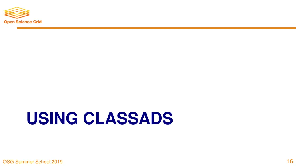 using classads