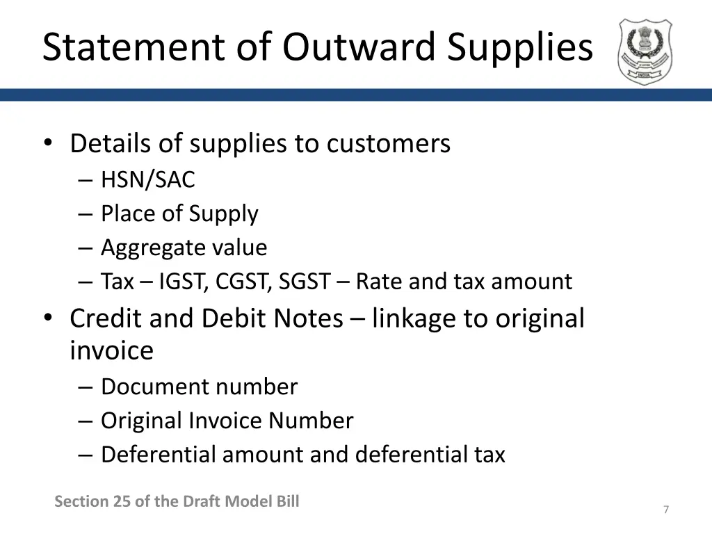 statement of outward supplies 1