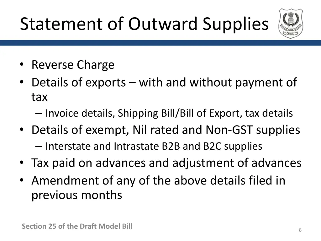 statement of outward supplies 2