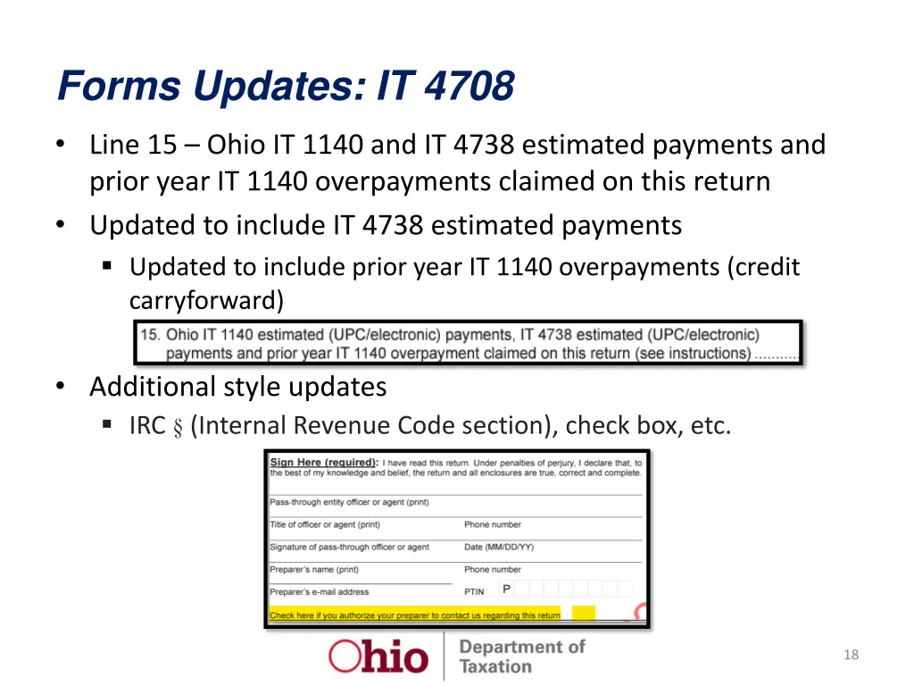 forms updates it 4708