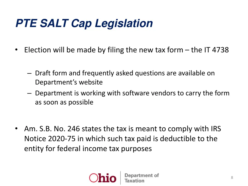pte salt cap legislation 2