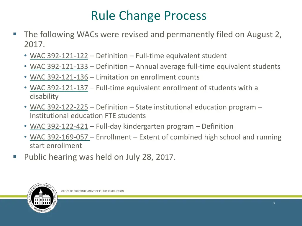 rule change process