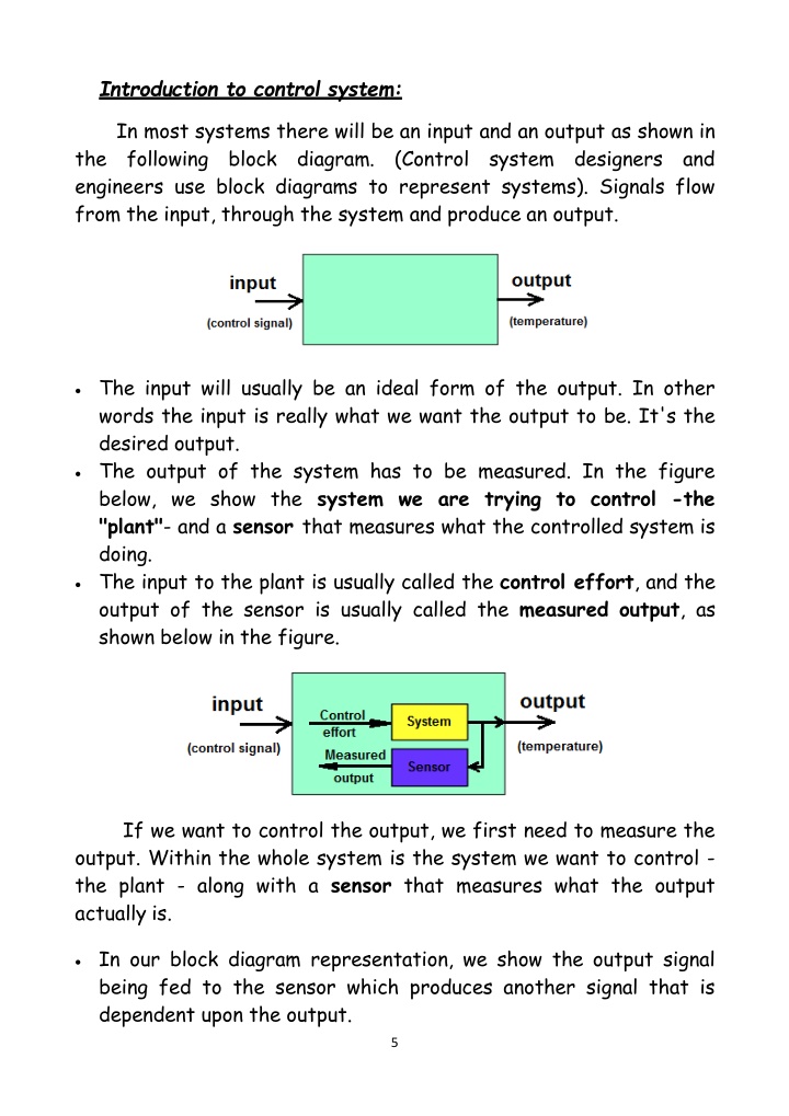 introduction to control system