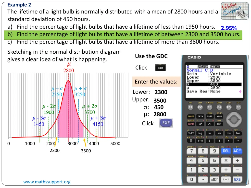 example 2 the lifetime of a light bulb 2