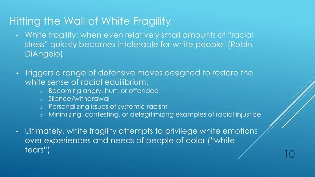 hitting the wall of white fragility