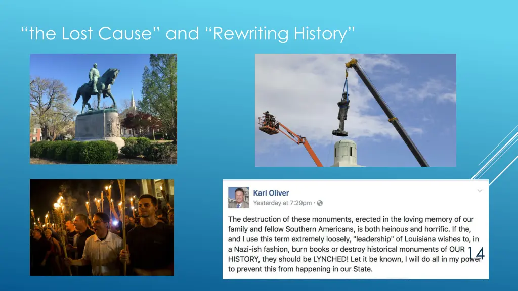 the lost cause and rewriting history
