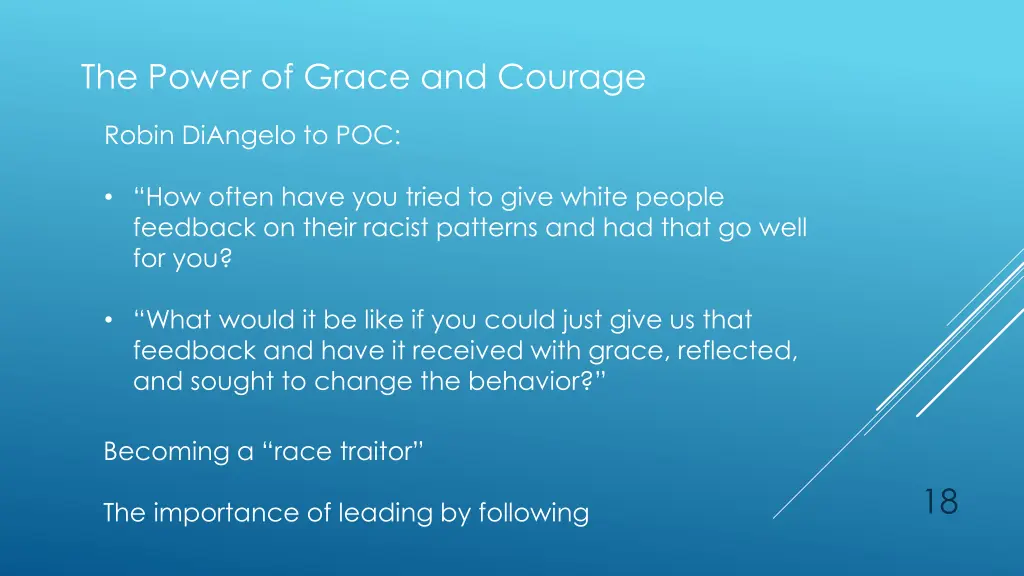 the power of grace and courage