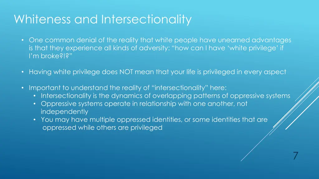whiteness and intersectionality