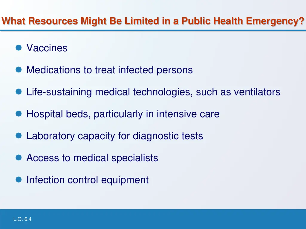 what resources might be limited in a public