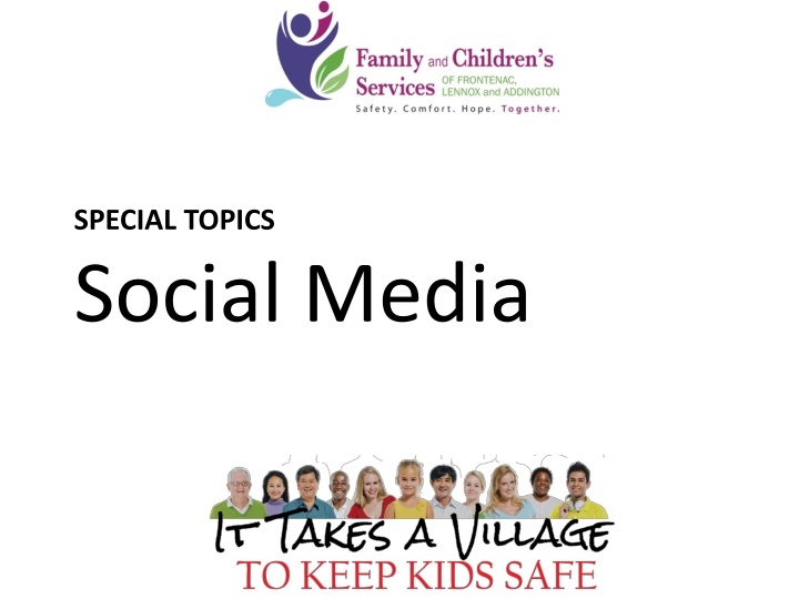 special topics social media