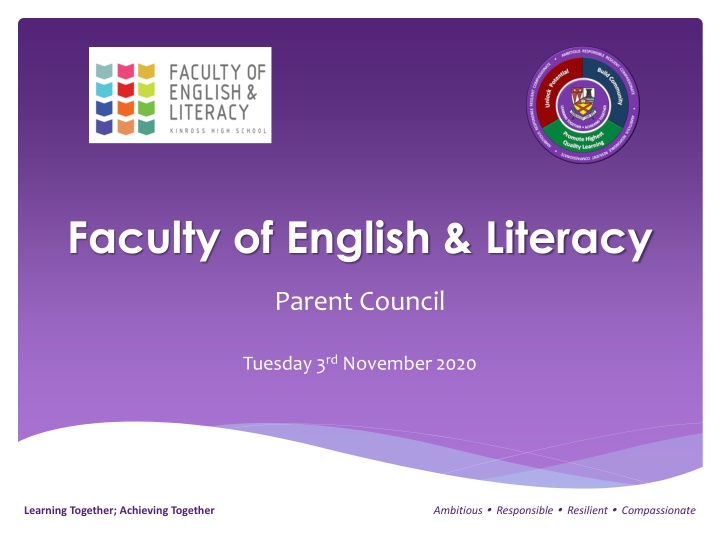 faculty of english literacy