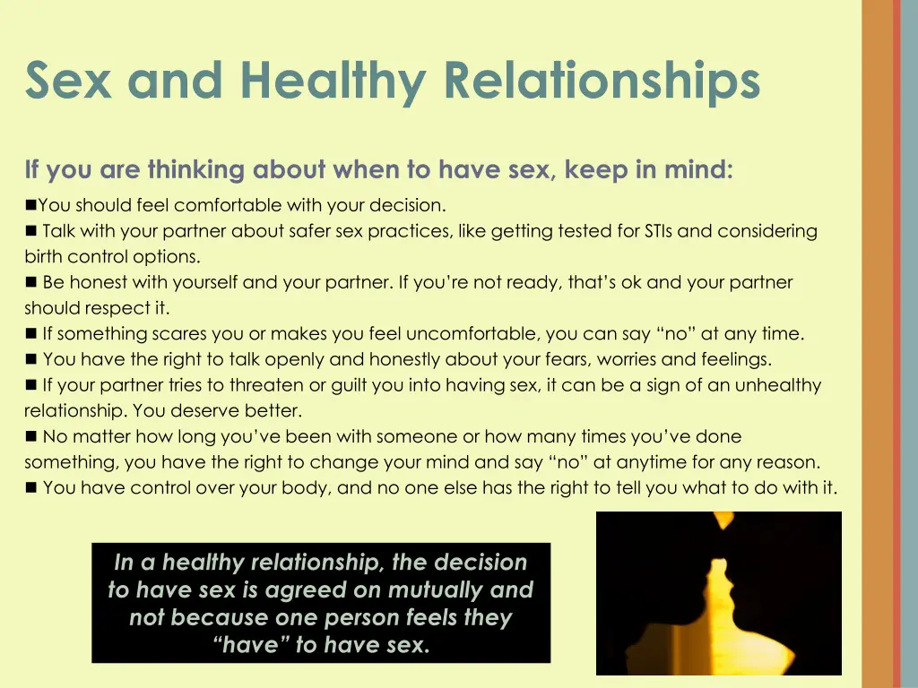 sex and healthy relationships 1