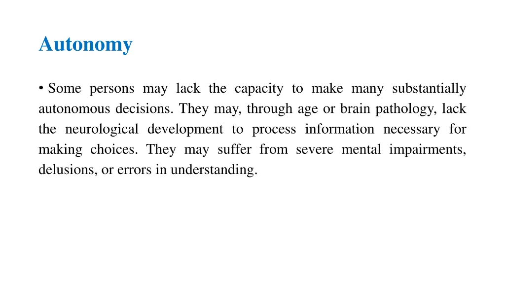 autonomy 4