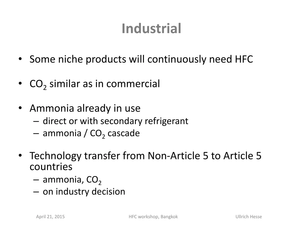 industrial