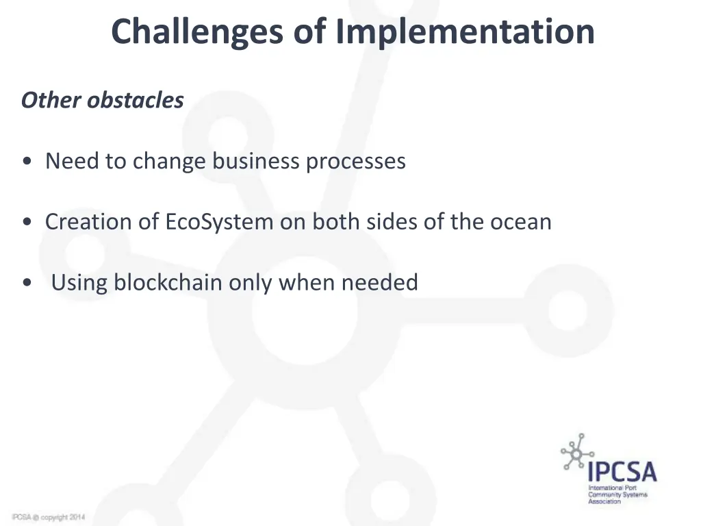 challenges of implementation 2