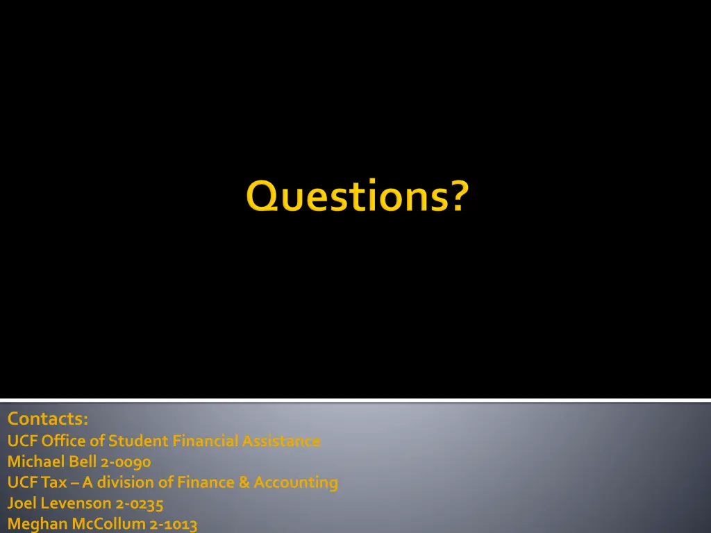 contacts ucf office of student financial