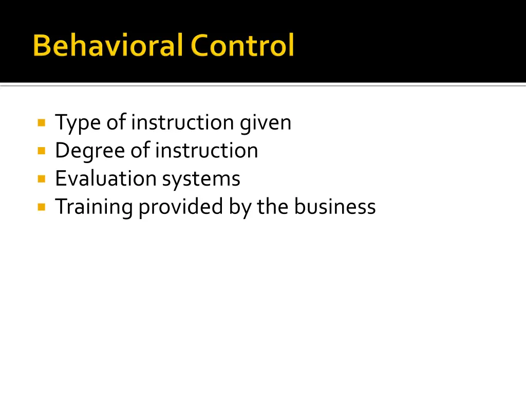 type of instruction given degree of instruction
