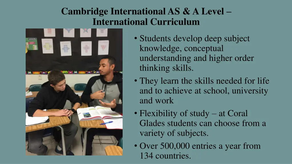 cambridge international as a level international