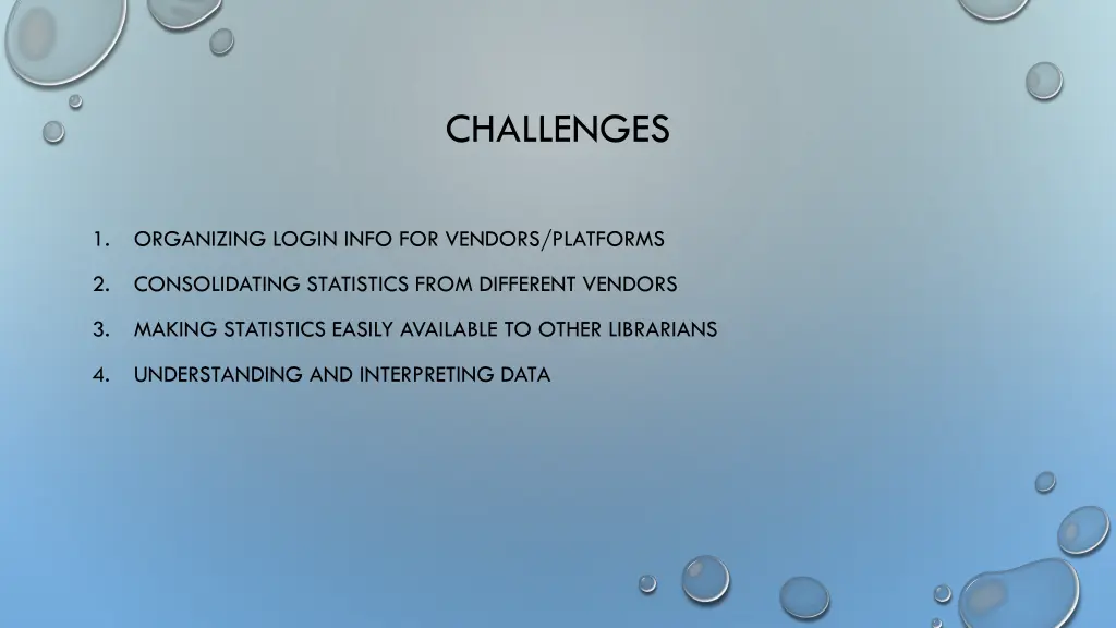 challenges