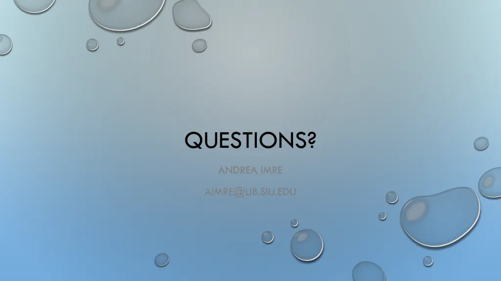 questions