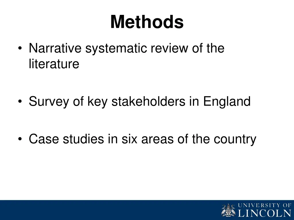 methods