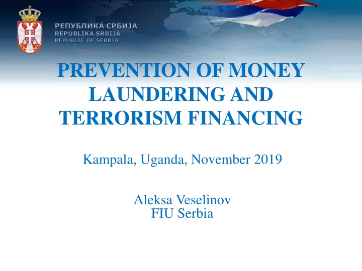 prevention of money laundering and terrorism
